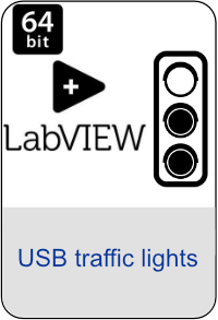 USB traffic lights 64-bit