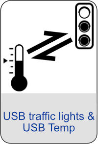 USB temp & traffic lights 